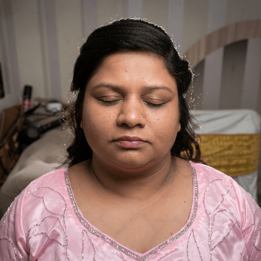 Elegant mature makeup base